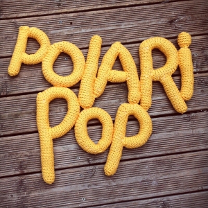 Polaripop Crocheted Logo